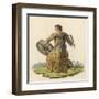 Siberian Shaman-null-Framed Art Print