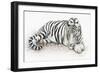 Siberian Tiger-Jan Henderson-Framed Art Print