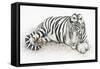 Siberian Tiger-Jan Henderson-Framed Stretched Canvas