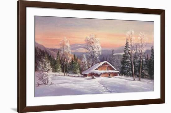 Siberian Winter-Helmut Glassl-Framed Art Print