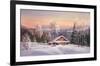 Siberian Winter-Helmut Glassl-Framed Art Print