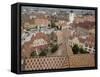 Sibiu from the Evangelical Cathedral, Sibiu, Transylvania, Romania, Europe-Gary Cook-Framed Stretched Canvas