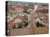 Sibiu from the Evangelical Cathedral, Sibiu, Transylvania, Romania, Europe-Gary Cook-Stretched Canvas