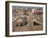 Sibiu from the Evangelical Cathedral, Sibiu, Transylvania, Romania, Europe-Gary Cook-Framed Photographic Print