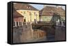 Sibiu, Hermannstadt, Transylvania, Liars' Bridge Near Piata Mica, Romania-Martin Zwick-Framed Stretched Canvas