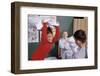 Siblings Having Pillow Fight-William P. Gottlieb-Framed Photographic Print