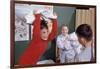 Siblings Having Pillow Fight-William P. Gottlieb-Framed Photographic Print