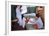 Siblings Having Pillow Fight-William P. Gottlieb-Framed Photographic Print