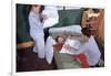 Siblings Having Pillow Fight-William P. Gottlieb-Framed Photographic Print