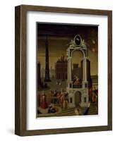 Sibyl of Tibur, Circa 1586-Antoine Caron-Framed Giclee Print