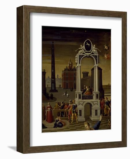 Sibyl of Tibur, Circa 1586-Antoine Caron-Framed Giclee Print