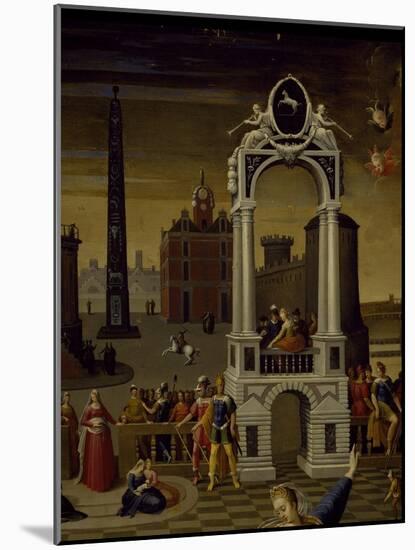 Sibyl of Tibur, Circa 1586-Antoine Caron-Mounted Giclee Print