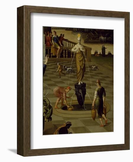 Sibyl of Tibur, Circa 1586-Antoine Caron-Framed Giclee Print