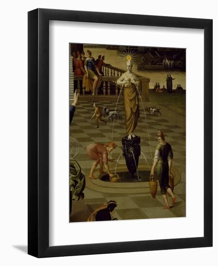 Sibyl of Tibur, Circa 1586-Antoine Caron-Framed Giclee Print