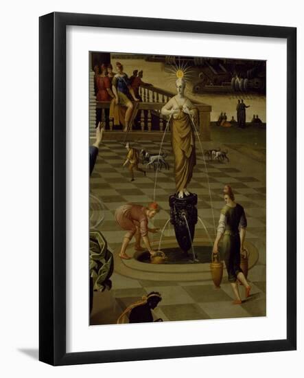 Sibyl of Tibur, Circa 1586-Antoine Caron-Framed Giclee Print