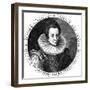 Sibylla Julich Cleves-Crispin Van De Passe-Framed Art Print