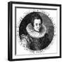 Sibylla Julich Cleves-Crispin Van De Passe-Framed Art Print