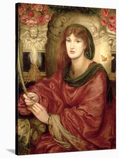 Sibylla Palmifera-Dante Gabriel Rossetti-Stretched Canvas