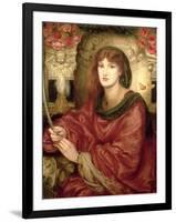 Sibylla Palmifera-Dante Gabriel Rossetti-Framed Giclee Print