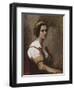 Sibylle, c.1870-Jean Baptiste Camille Corot-Framed Giclee Print