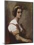 Sibylle, c.1870-Jean Baptiste Camille Corot-Mounted Giclee Print