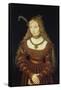 Sibylle Von Cleve as the Bride of Prince Johann Friedrich Von Sachsen-Weimar-Lucas Cranach the Elder-Framed Stretched Canvas