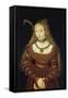 Sibylle Von Cleve as the Bride of Prince Johann Friedrich Von Sachsen-Weimar-Lucas Cranach the Elder-Framed Stretched Canvas