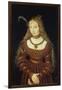 Sibylle Von Cleve as the Bride of Prince Johann Friedrich Von Sachsen-Weimar-Lucas Cranach the Elder-Framed Giclee Print