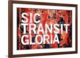 Sic Transit Gloria Poster-null-Framed Photo