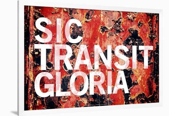 Sic Transit Gloria-null-Framed Photo