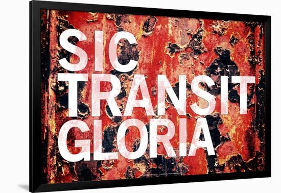Sic Transit Gloria-null-Framed Photo