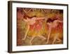 Sich Verbeugende Tanzerinnen Ballerina-Edgar Degas-Framed Art Print