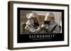 Sicherheit: Motivationsposter Mit Inspirierendem Zitat-null-Framed Photographic Print