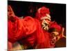 Sichuan Opera, Shu Feng Ya Yun Tea House in Chengdue, Shaanxi Province, China-Pete Oxford-Mounted Photographic Print