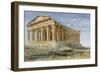 Sicile, de Malte, et de Lipari : Le Temple de la Concorde à Agrigente 1776-1777-Jean-Pierre-Laurent Houel-Framed Giclee Print