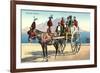 Sicilian Cart and Horse-null-Framed Art Print