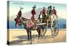 Sicilian Cart and Horse-null-Stretched Canvas