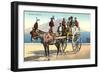 Sicilian Cart and Horse-null-Framed Art Print