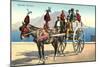 Sicilian Cart and Horse-null-Mounted Art Print