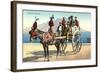 Sicilian Cart and Horse-null-Framed Art Print