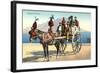 Sicilian Cart and Horse-null-Framed Art Print