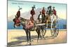Sicilian Cart and Horse-null-Mounted Art Print