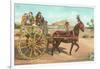 Sicilian Cart, Palermo, Italy-null-Framed Art Print