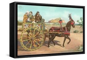 Sicilian Cart, Palermo, Italy-null-Framed Stretched Canvas