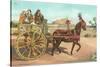 Sicilian Cart, Palermo, Italy-null-Stretched Canvas