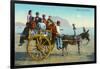 Sicilian Cart with Donkey, Italy-null-Framed Art Print