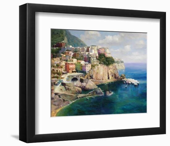 Sicilian Coast-Gasini-Framed Art Print