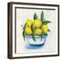 Sicilian Lemons I-Marilyn Dunlap-Framed Art Print