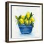 Sicilian Lemons II-Marilyn Dunlap-Framed Art Print