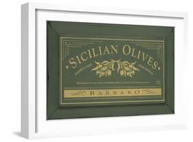 Sicilian Olives-Angela Staehling-Framed Art Print